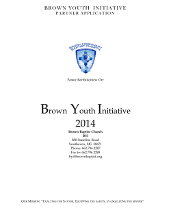Brown Youth Initiative Partner