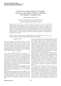 Iterative Learning Control for Periodic Systems Using Model