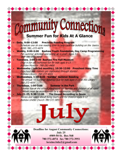 July - Town of Bashaw
