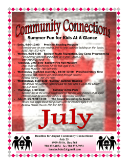 July - Town of Bashaw