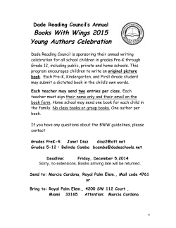 Books With Wings 2015 Young Authors Celebration
