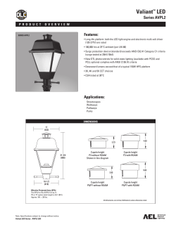 AVPL2 LED Spec Sheet.indd