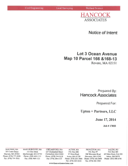 HANCOCK - City of Revere