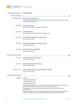 Alba Brandes - European Medicines Agency