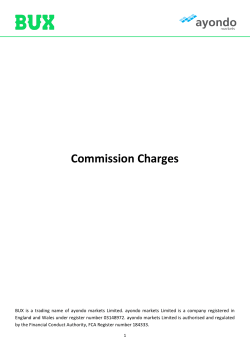 Commission Charges