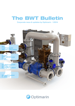The BWT Bulletin