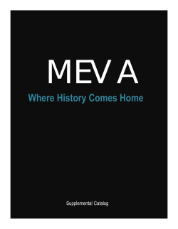 Meva Furniture International (New Supplement)