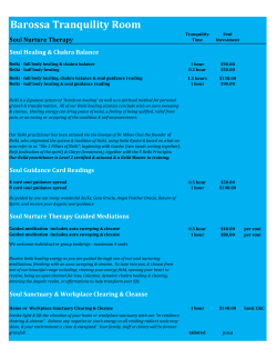BTR Soul Nurture Pricing Schedule.xlsx