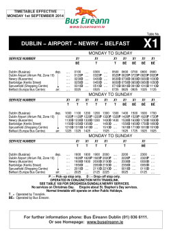 X1 - Bus Éireann