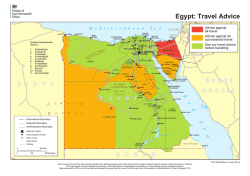 Egypt: Travel Advice