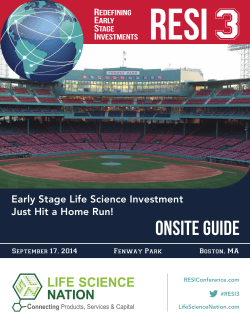 program guide - Life Science Nation