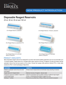 AR-Biotix Reservoirs New Product Introduction