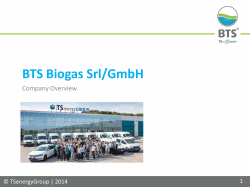BTS Biogas Srl/GmbH