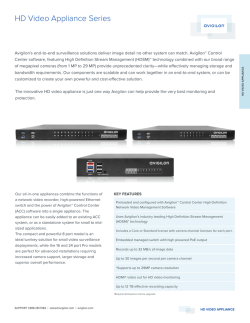 HD Video Appliance Series