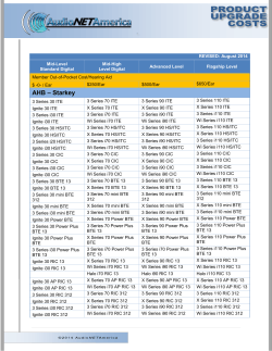 AHB – Starkey - AudioNet America