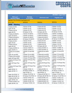 AHB – Starkey - AudioNet America