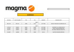 Magma Airlines - rtw air services sa