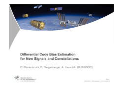 Differential Code Bias Estimation for New Signals and
