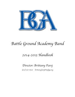 Battle Ground Academy Band