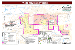 Wade Mountain Nature Preserve Map