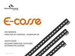 ian marson director of strategy, leaseplan uk judith eadie - E