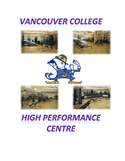 High Performance Centre at Vancouver College