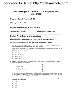 Download FREE Sample Here - We can offer most test bank and