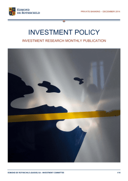 Investment Policy - December 2014