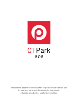 This memo describes in detail the region around CTPark Bor in