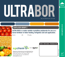 FERTILISER GROUP 2 - Ag