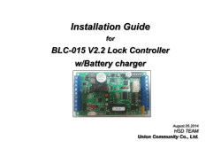Installation Guide Installation Guide