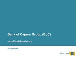 Bank of Cyprus Group (BoC)