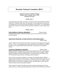 Brandeis National Committee (BNC)