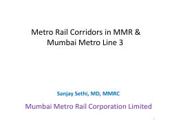 Experience and challenges of Mumbai Metro