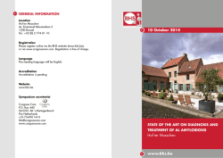 Hof ter Musschen www.bhs.be 10 october 2014