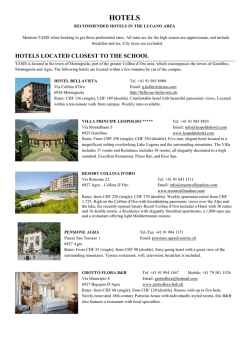 hotels in Lugano