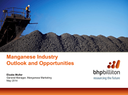 BHP Billiton PowerPoint Template and Style Guide
