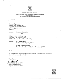 Disclosure No. 811-2014
