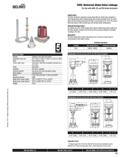 FGVL Warren Globe Valve Linkage with AVKB24-3