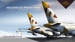 Mail AWB FDC Process Guide