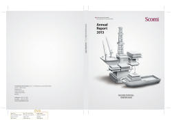 Annual Report 2013 - Scomi Energy Services Bhd.