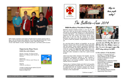 The Bulletin—June 2014