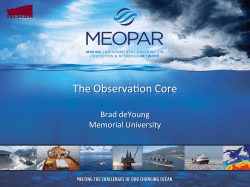 Observation Core Activities