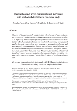 Download full text PDF - Life Span and Disability
