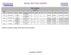 to view or download class schedules.