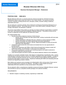 Human Resources Bluestar Silicones USA Corp. 2014