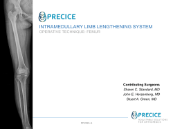 INTRAMEDULLARY LIMB LENGTHENING SYSTEM
