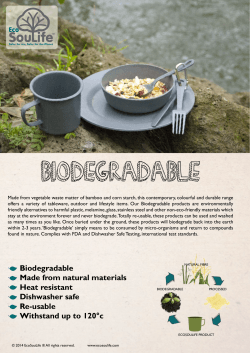 Ecosoulife Catalogue 2014