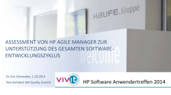 Projektharmonisierung bei der Haufe.gruppe