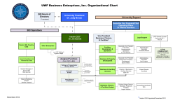 UWF BEI Organizational Chart with Names